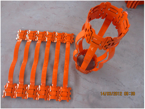 专业生产东营固井工具 铰链式双弓弹性套管扶正器